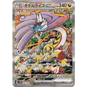 タケルライコex（sv8a 222/187 SAR） プレイ用