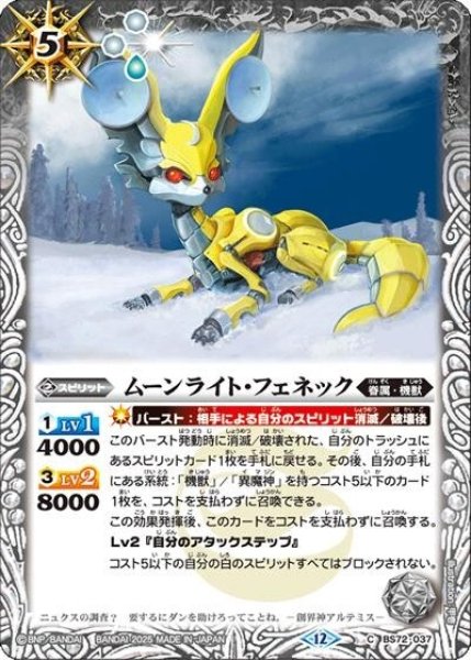 ムーンライト・フェネック（BS72 BS72-037 C） 状態A