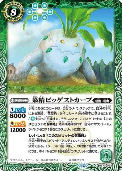 菜精ビッゲストカーブ（BS72 BS72-032 C） 状態A